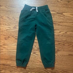 Hanna Andersson Forest Green Kids Sweatpants